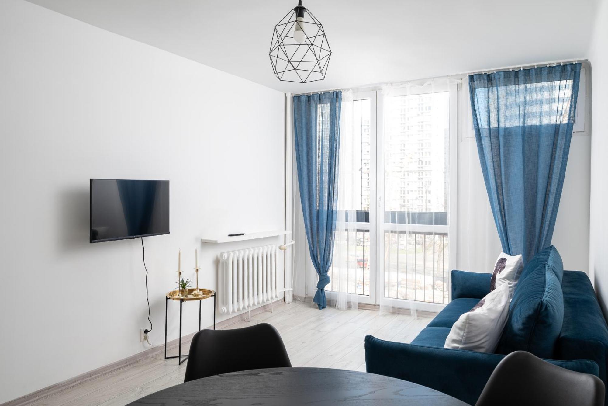 Grzybowska Blue City Centre Apartment Варшава Экстерьер фото